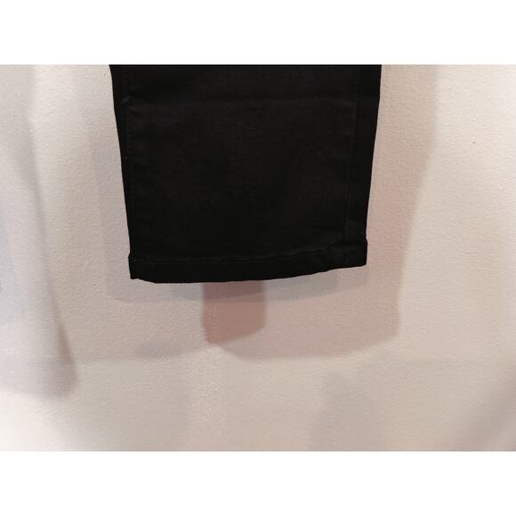 Royalty For Me WBB Black Mid Rise Ankle Jeans 14W Repreve Lycra - Picture 3 of 13